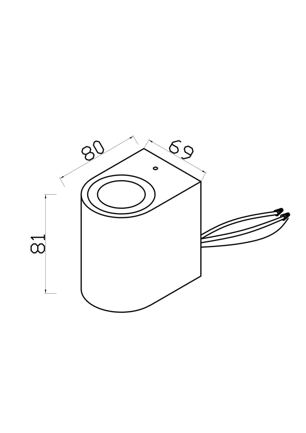 Maytoni Outdoor Slat Настенный светильник (бра) цвет: черный O044WL-01B