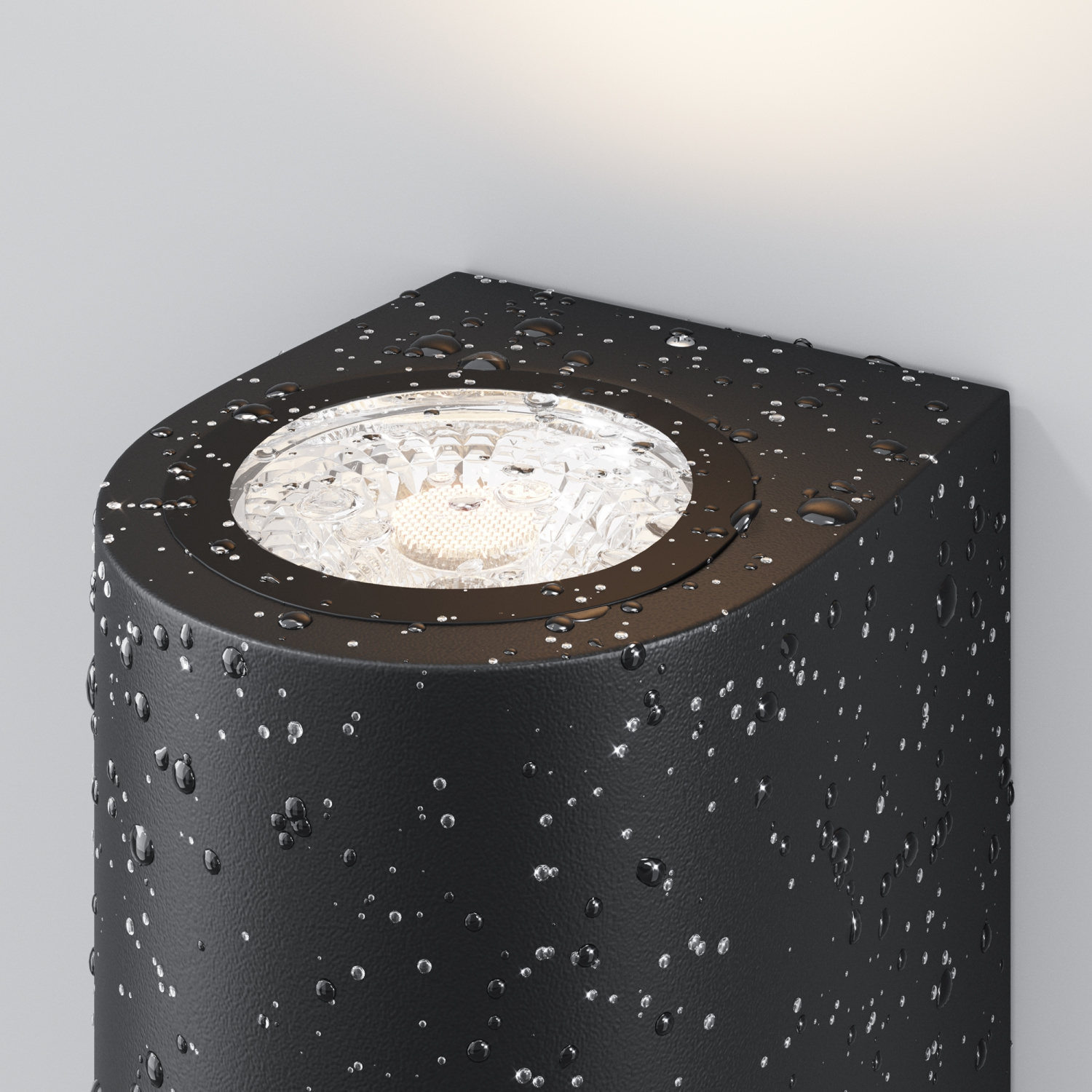 Maytoni Outdoor Slat Настенный светильник (бра) цвет: черный O044WL-01B