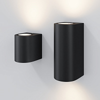 Maytoni Outdoor Slat Настенный светильник (бра) цвет: черный O044WL-01B