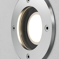 Maytoni Outdoor Tubo Встраиваемый светильник цвет: серебро O043DL-01S