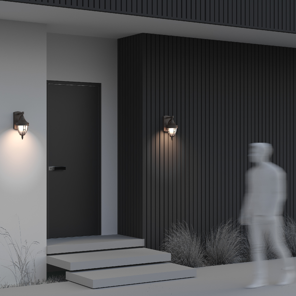 Maytoni Outdoor Rivoli Настенный светильник (бра) цвет: черный O027WL-01B