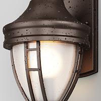 Maytoni Outdoor Rivoli Настенный светильник (бра) цвет: черный O027WL-01B