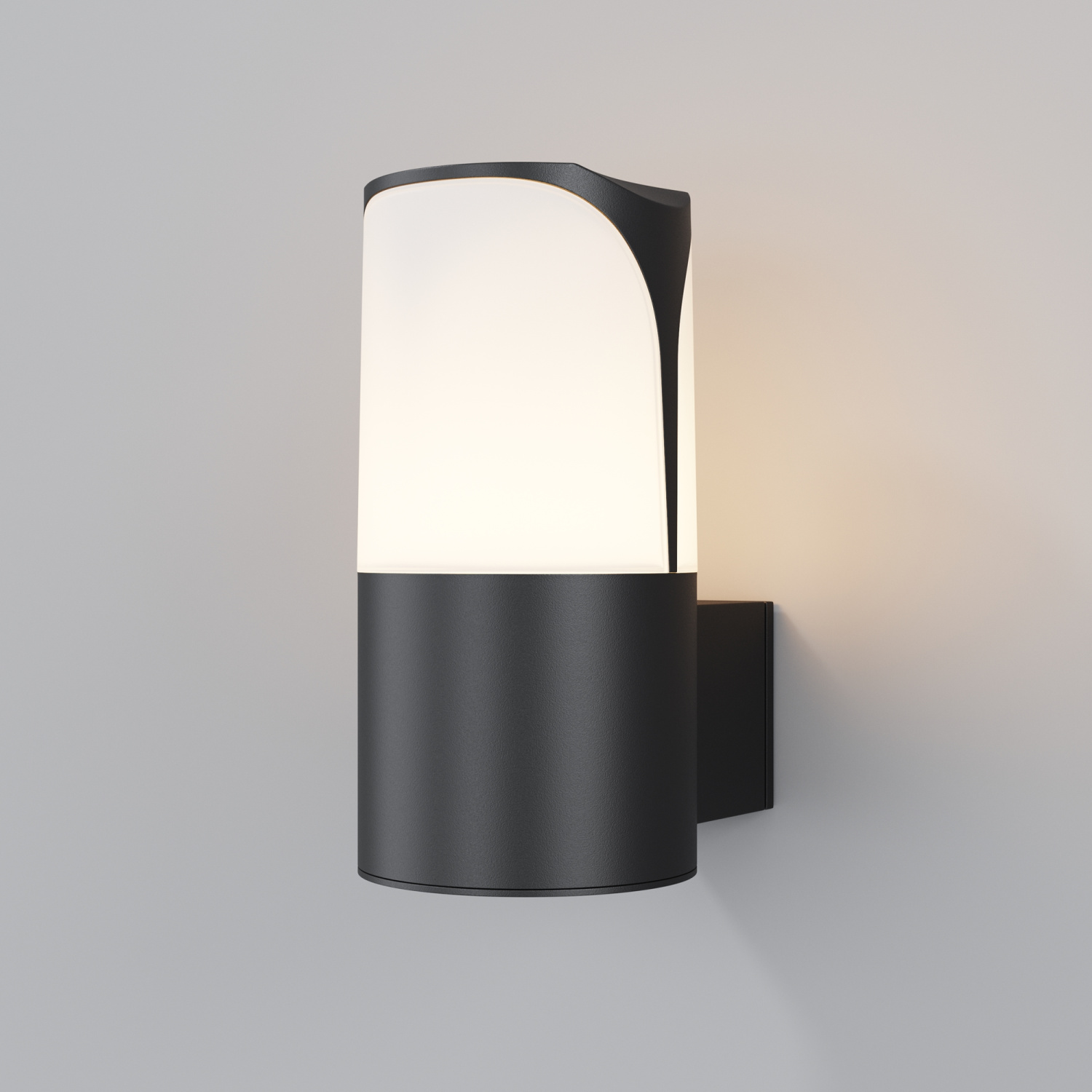 Maytoni Outdoor Piccadilly Настенный светильник (бра) цвет: черный O016WL-01B