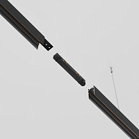 Maytoni Коннектор питания прямой Exility цвет: черный TRA034PC-42B