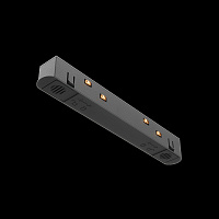 Maytoni Коннектор питания прямой Exility цвет: черный TRA034PC-42B