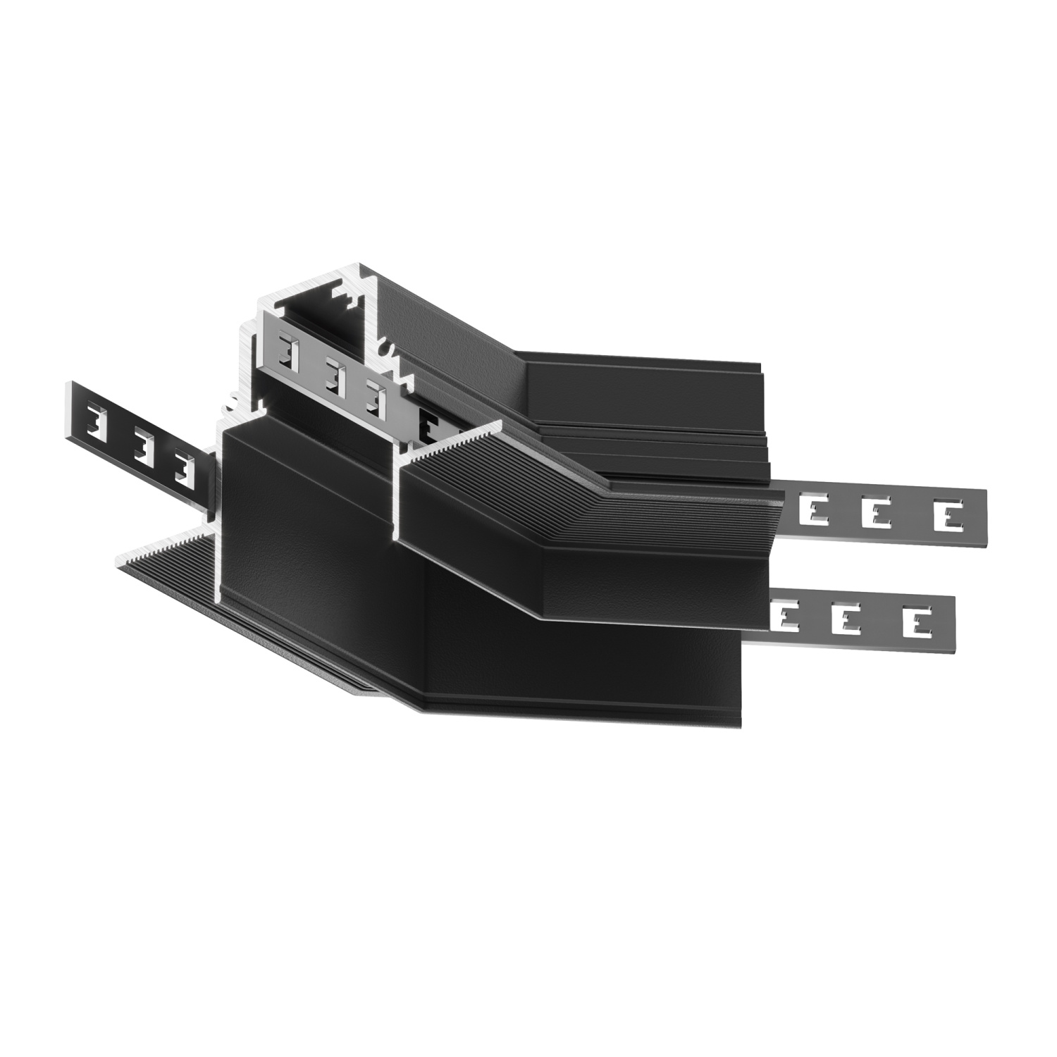 Maytoni Technical Угол-соединитель 135° Gravity встраиваемый черный TRA010CLO-42B