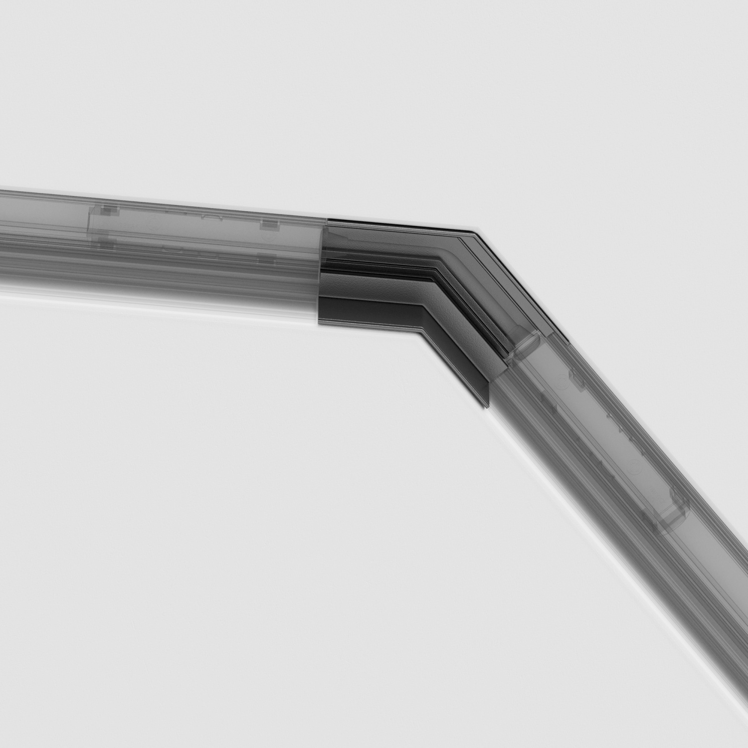 Maytoni Technical Угол-соединитель 135° Gravity встраиваемый черный TRA010CLO-42B