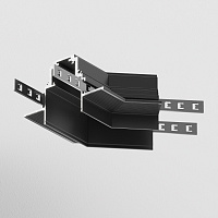 Maytoni Technical Угол-соединитель 135° Gravity встраиваемый черный TRA010CLO-42B