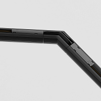 Maytoni Technical Угол-соединитель 135° Gravity встраиваемый черный TRA010CLO-42B