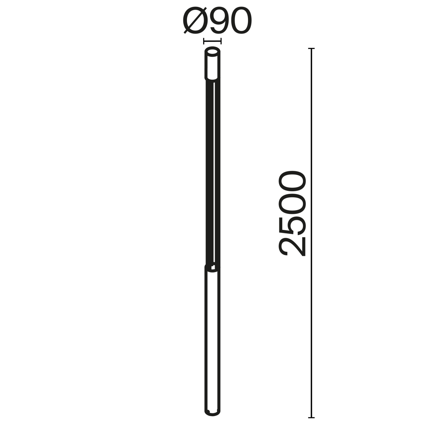 Maytoni Outdoor Mill Садово-парковый светильник цвет: графит O427FL-L30GF3K