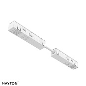 Maytoni Technical Коннектор питания прямой гибкий 5см Exility белый TRA034CPC-42W-5