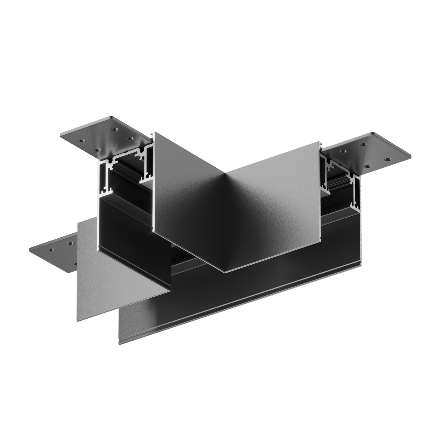 Maytoni Technical Коннектор Т-образный Gravity накладной черный TRA010CT-41B