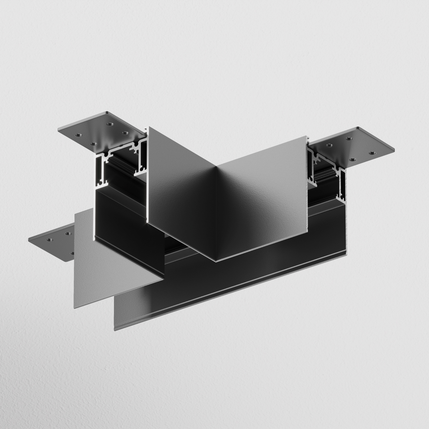 Maytoni Technical Коннектор Т-образный Gravity накладной черный TRA010CT-41B