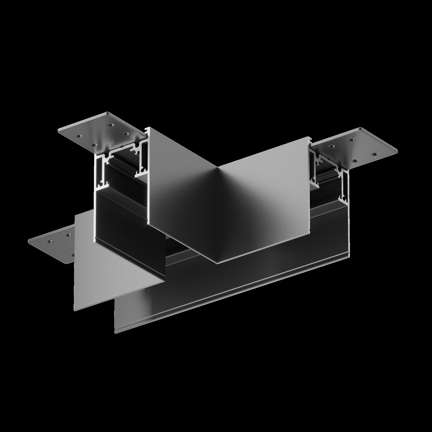 Maytoni Technical Коннектор Т-образный Gravity накладной черный TRA010CT-41B