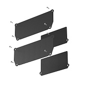 Maytoni Technical Заглушка декоративная черная 2шт. + фиксирующая черная 2шт. для профиля ALM012EC-SC-B