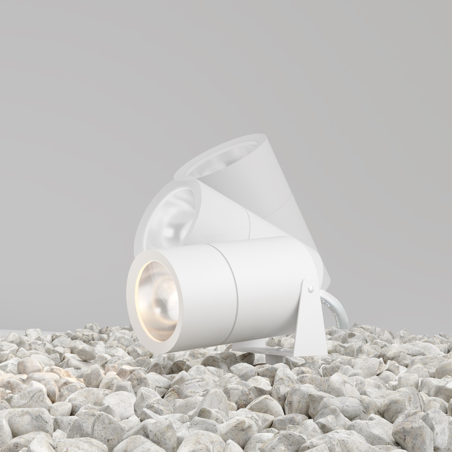 Maytoni Outdoor Bern Ландшафтный светильник цвет: белый O050FL-L15W3K