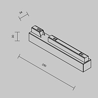 Maytoni Technical Power Supply Gravity Блок питания цвет: белый TRX010DR2-200W