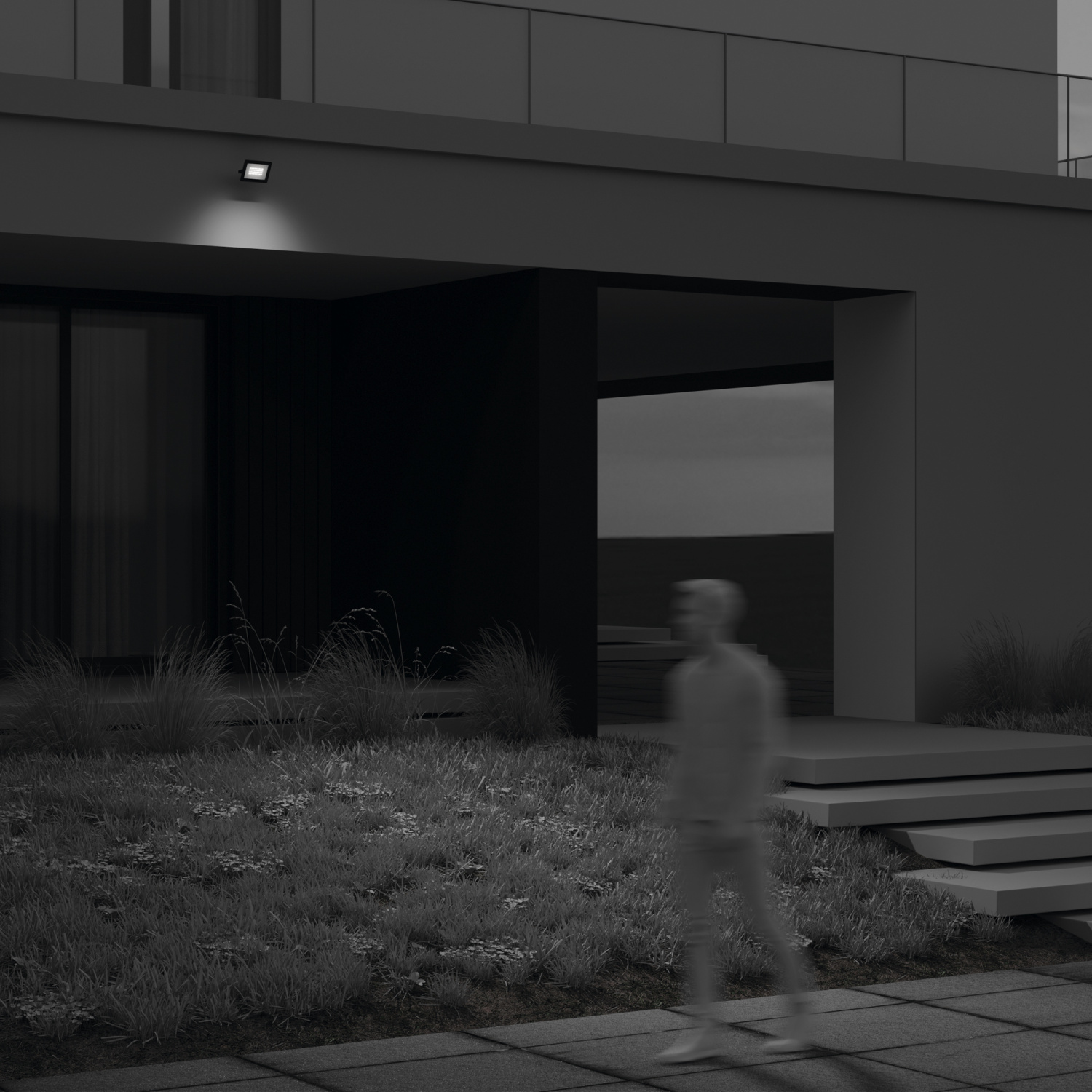 Maytoni Outdoor Flood Прожектор цвет: черный FL001-L30B6K