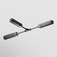 Maytoni Technical Коннектор питания Т-образный Gravity черный TRA004CWT-22B