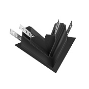 Maytoni Technical Коннектор угловой 45° Exility встраиваемый под ГКЛ 9,5мм, черный TRA034CLS-42B