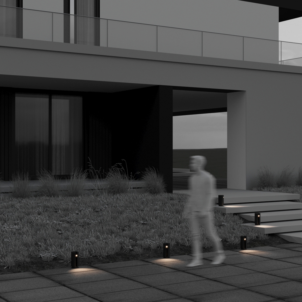 Maytoni Outdoor Cave Ландшафтный светильник цвет: черный O468FL-L3B3K