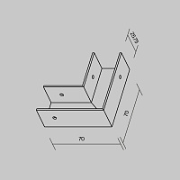 Maytoni Outdoor Комплектующие для уличной трековой системы O-TR001-AC90
