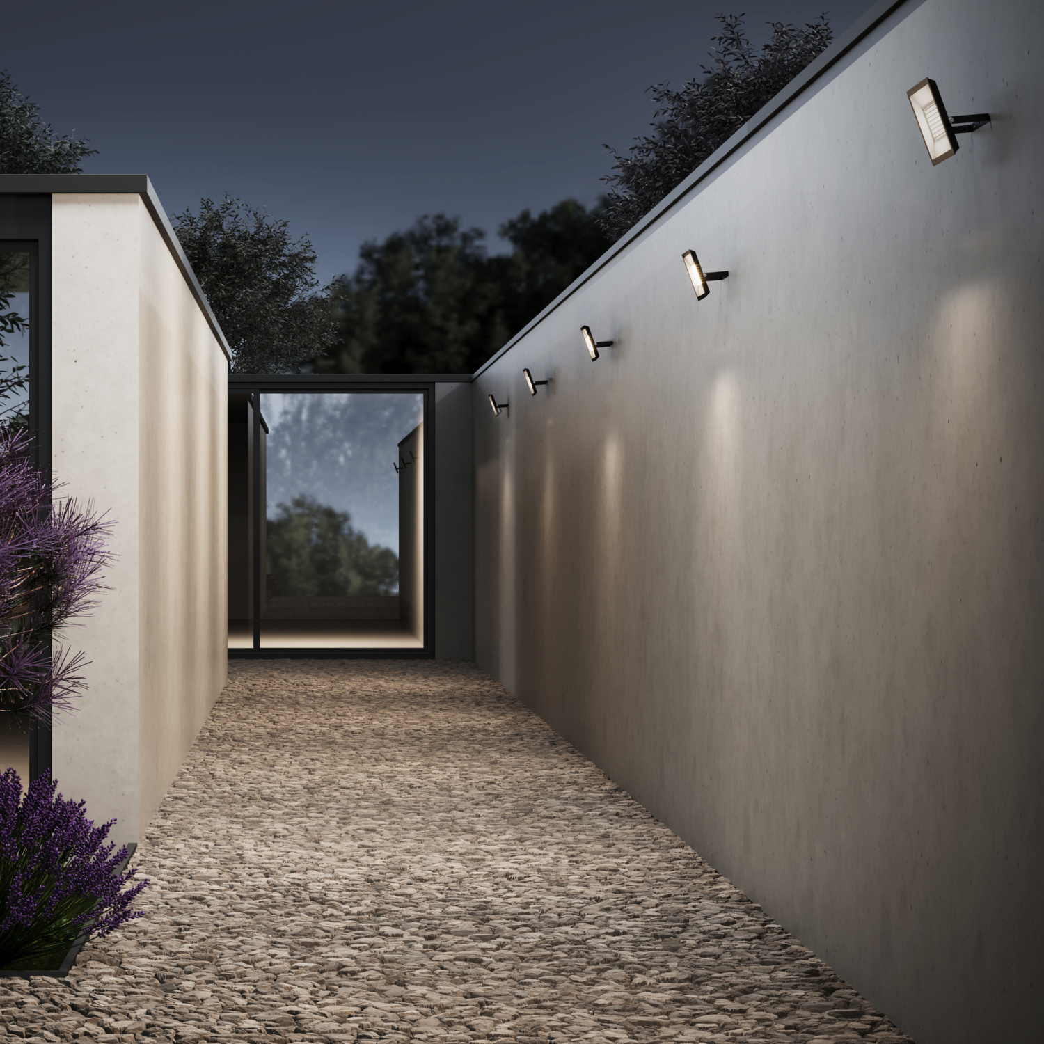 Maytoni Outdoor Flood Прожектор цвет: черный FL001-L150B4K