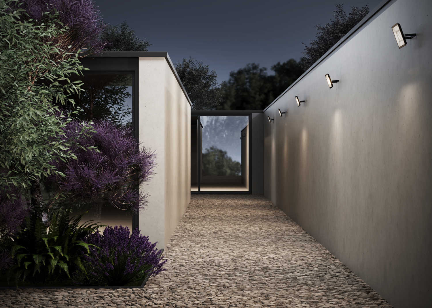 Maytoni Outdoor Flood Прожектор цвет: черный FL001-L150B4K