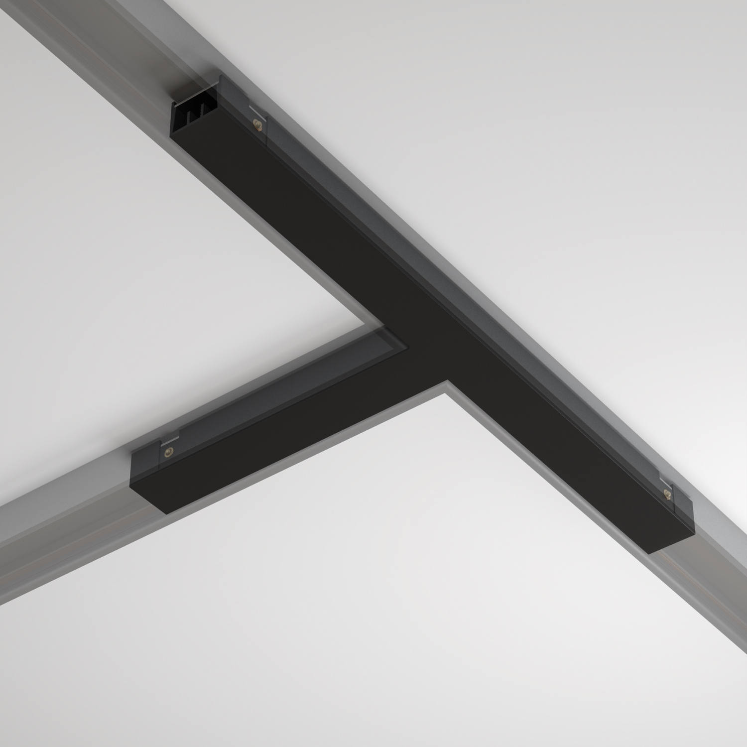 Maytoni Technical Т- образный коннектор питания Basity, черный TRA172TPC-1B