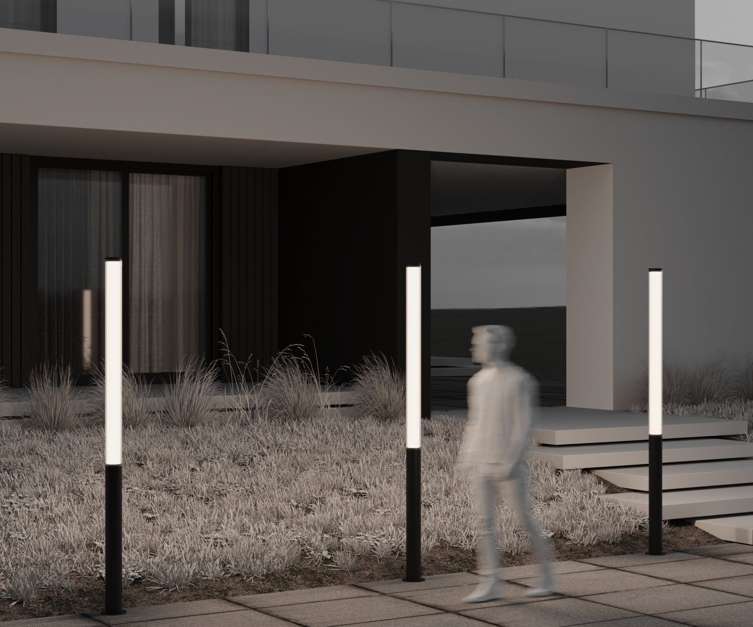 Maytoni Outdoor Ster Садово-парковый светильник цвет: черный O467FL-L100B3K