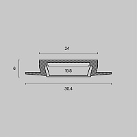 Maytoni Led Strip Профиль ALM003S-2M