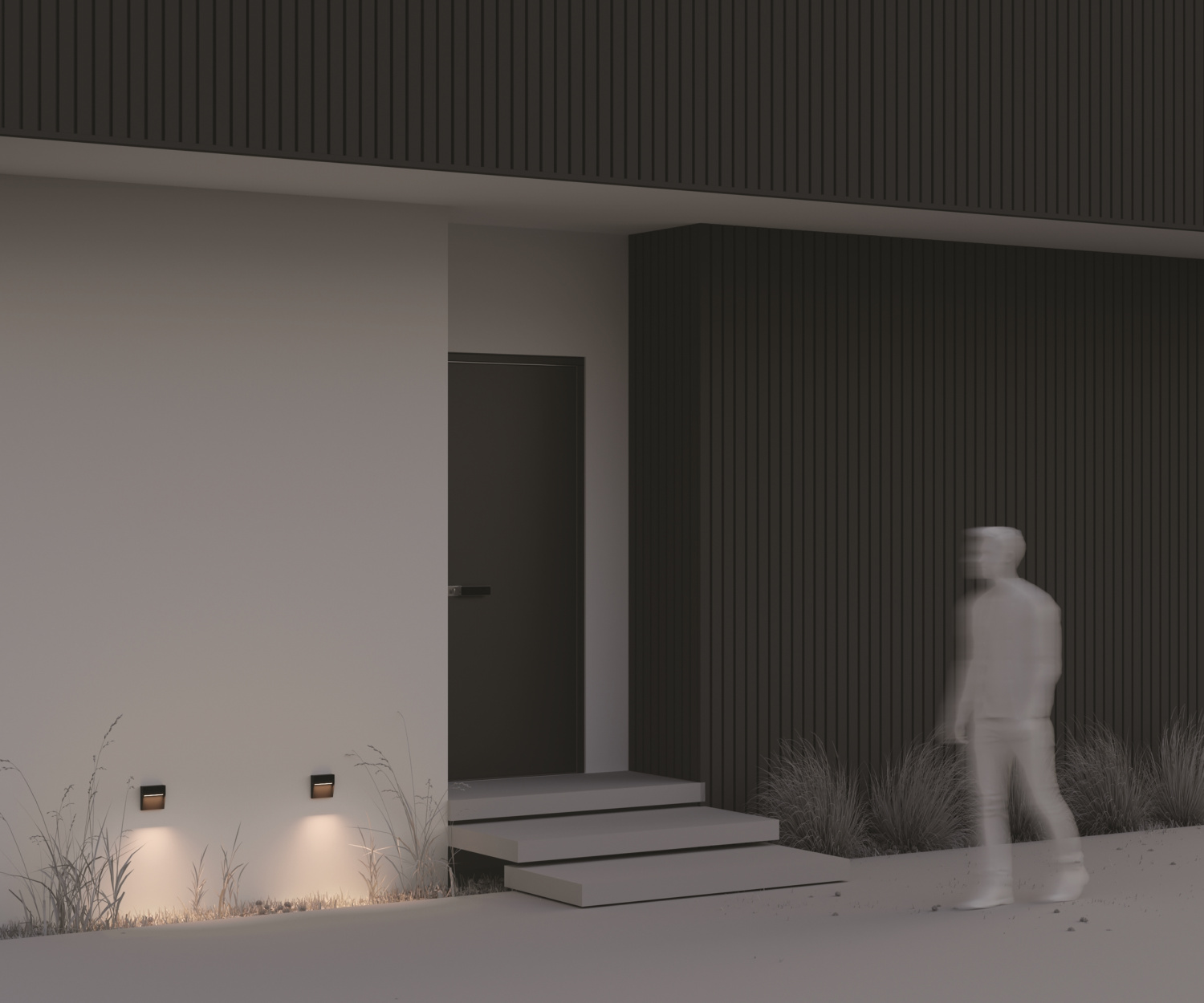 Maytoni Outdoor Mane Подсветка для лестниц цвет: черный O047SL-L3B3K