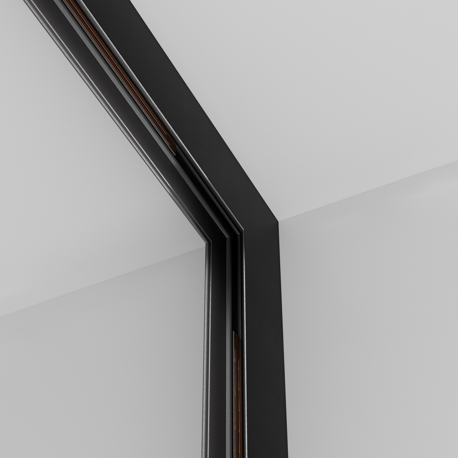 Maytoni Technical Коннектор внутренний Exility накладной черный TRA034ICL-41B