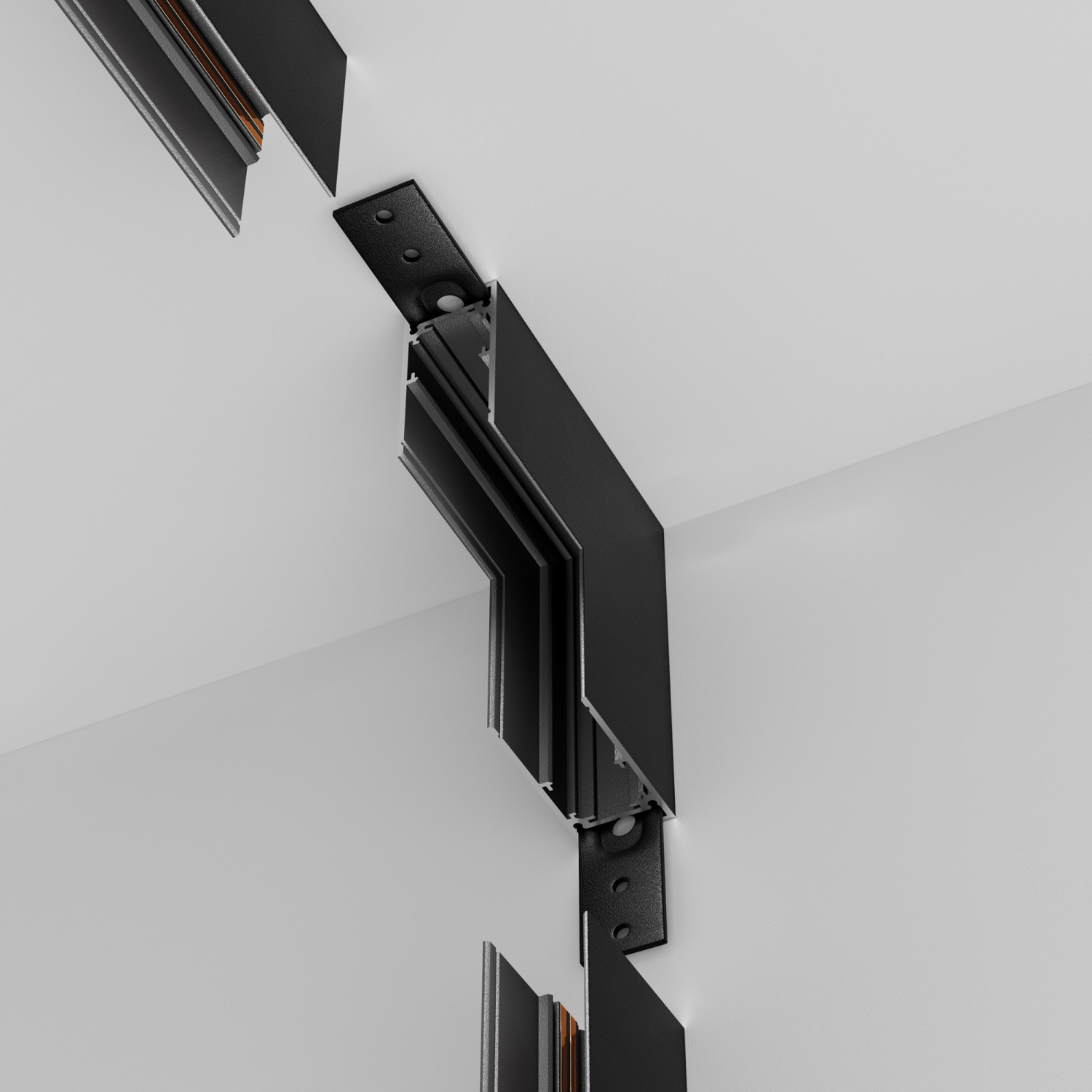Maytoni Technical Коннектор внутренний Exility накладной черный TRA034ICL-41B