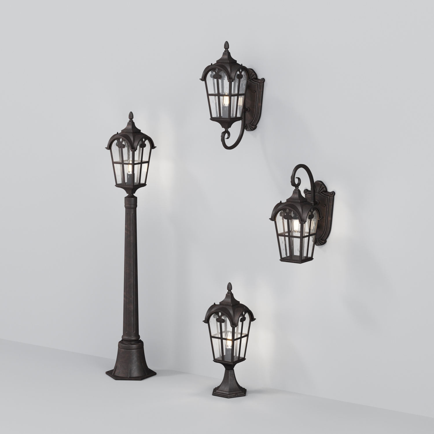 Maytoni Outdoor Albion Ландшафтный светильник цвет: бронза антик O413FL-01BZ