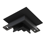 Maytoni Technical Коннектор угловой встраиваемый под ГКЛ 12,5 мм Basity, черный TRA172CL-12B