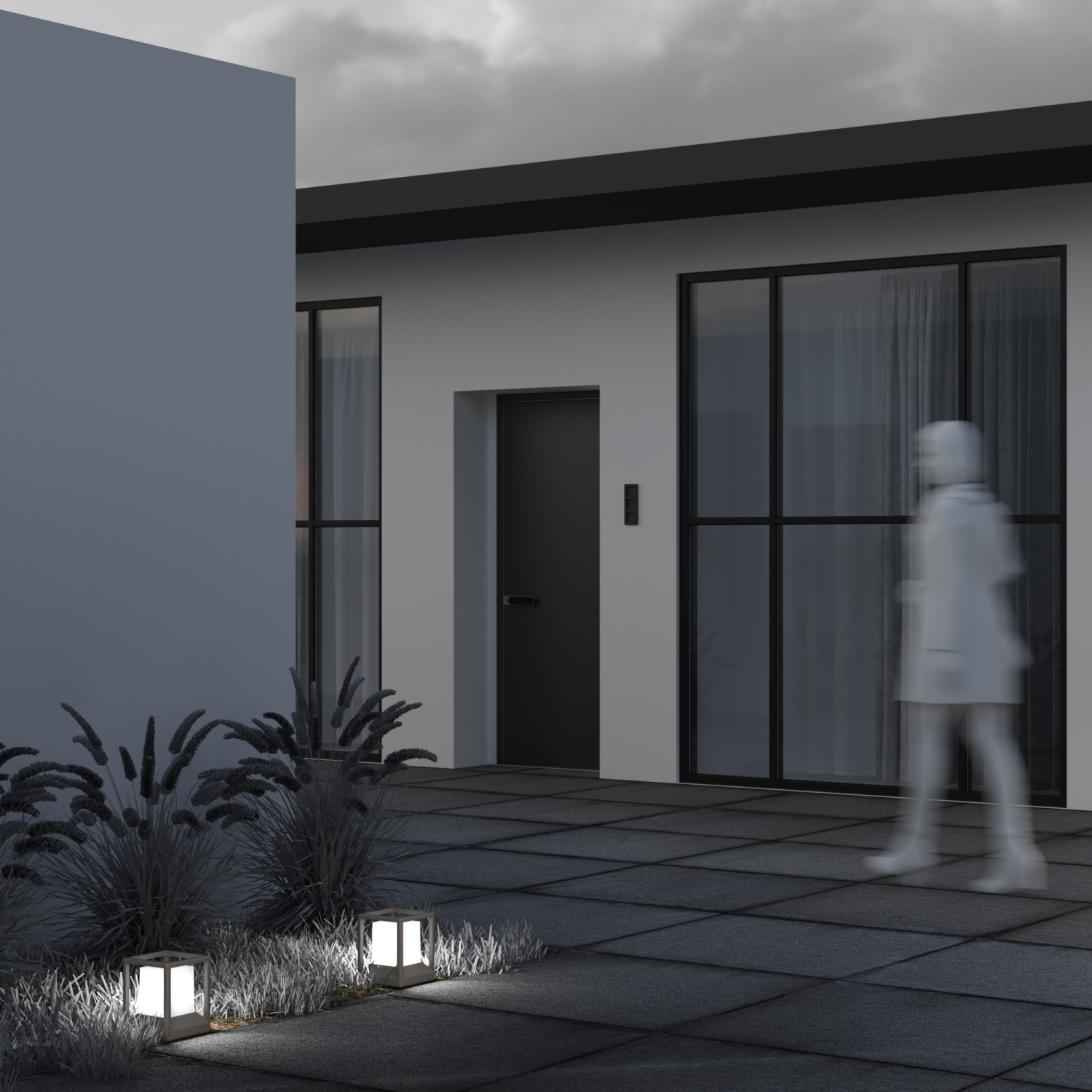 Maytoni Outdoor Trim Ландшафтный светильник цвет: графит O455FL-01GF1