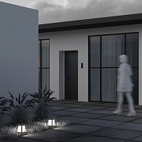 Maytoni Outdoor Trim Ландшафтный светильник цвет: графит O455FL-01GF1