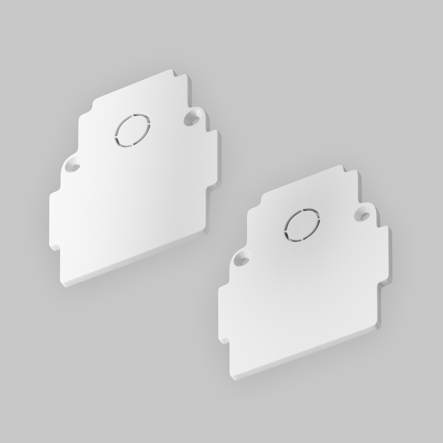 Maytoni Technical Заглушка торцевая 2шт Gravity встраиваемый белый TRA010EC-42W