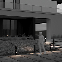 Maytoni Outdoor Cave Ландшафтный светильник цвет: черный O468FL-L9B3K