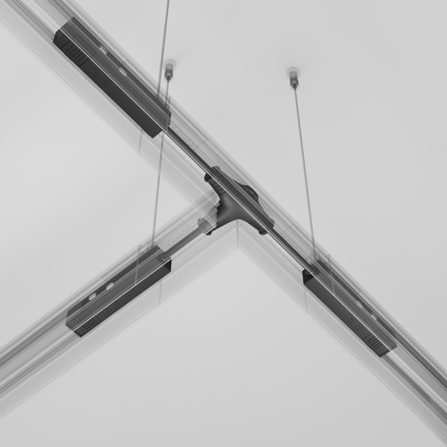 Maytoni Technical Коннектор питания Т-образный Exility черный TRA034CWT-42B