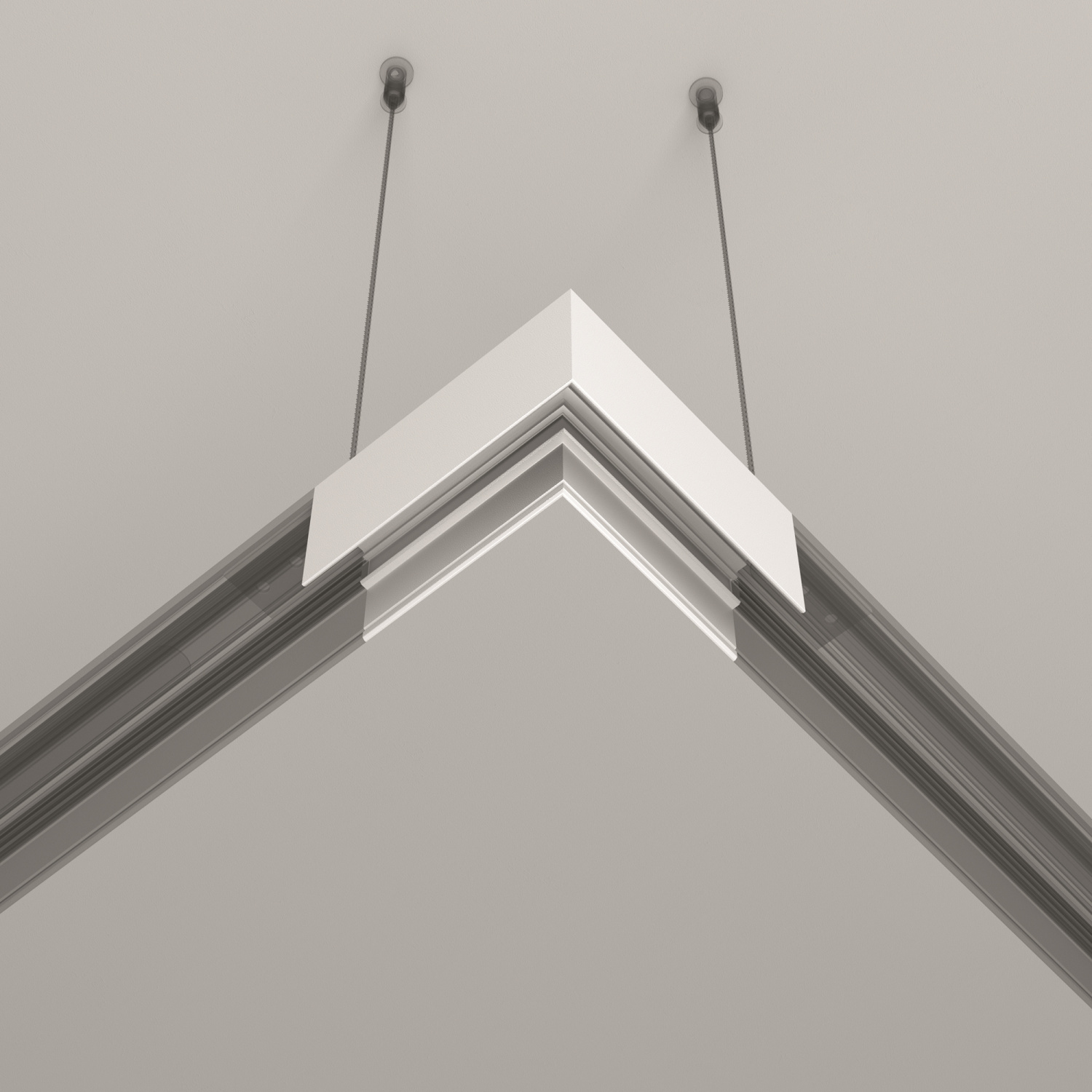 Maytoni Technical Коннектор угловой Exility накладной белый TRA034HCL-41W