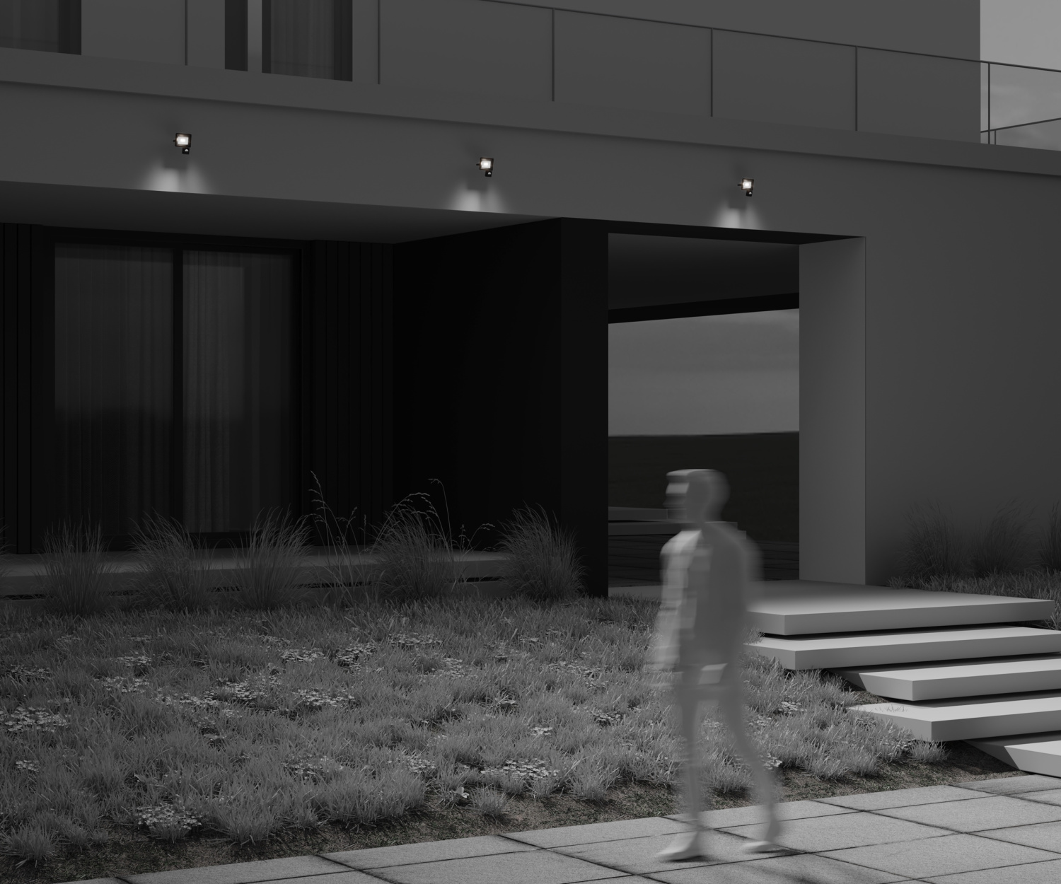 Maytoni Outdoor Flood Прожектор цвет: черный FL001-L10B4KSR