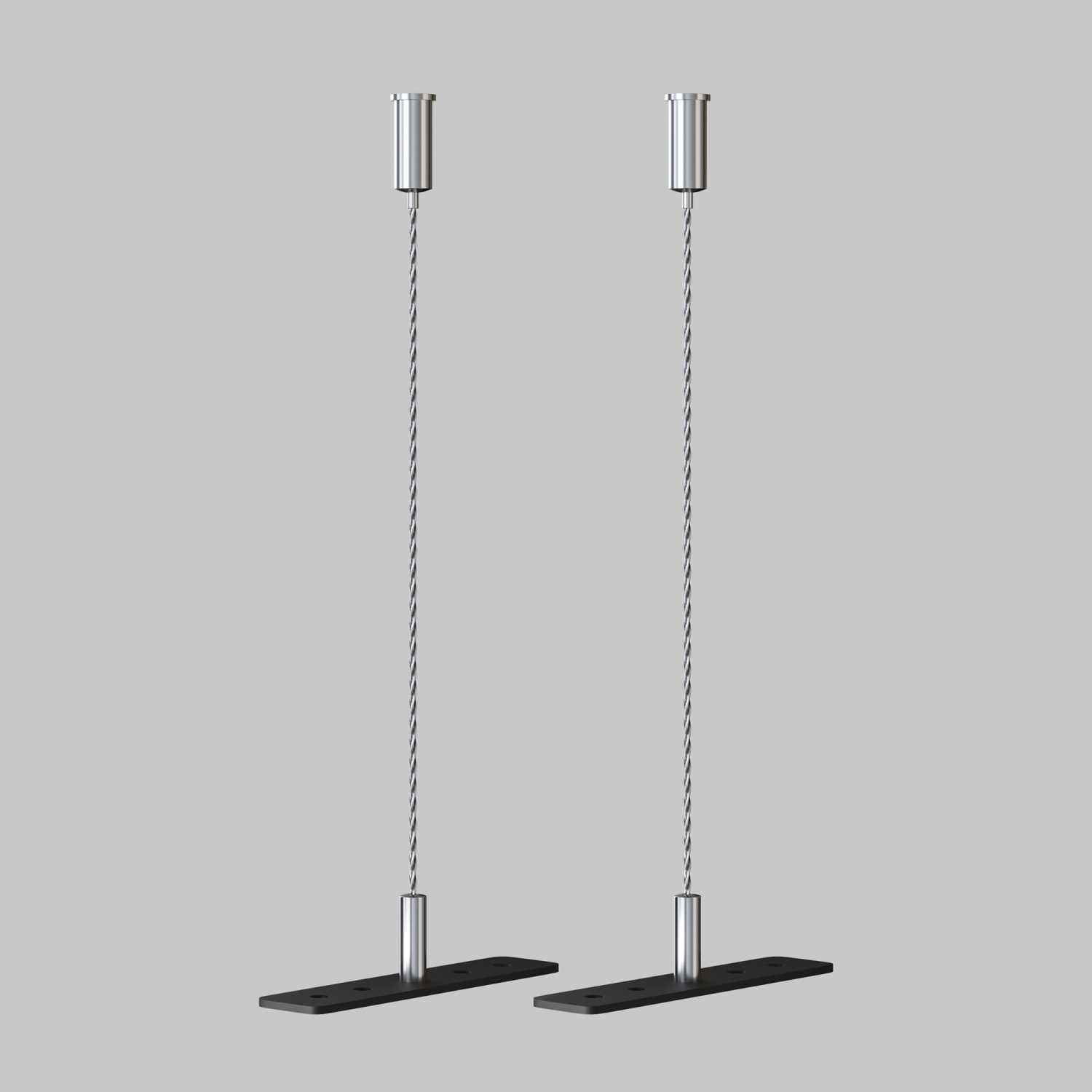 Maytoni Technical Тросовый подвес Basity, 2 шт TRA172SW-R-1B