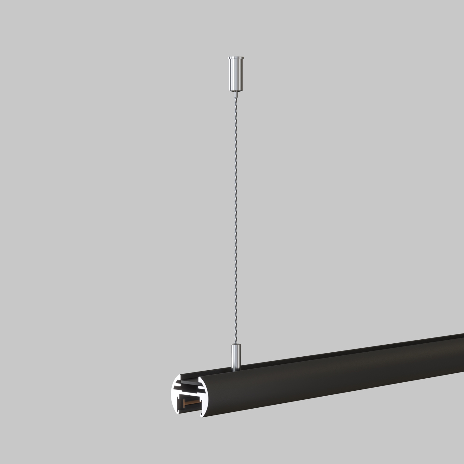 Maytoni Technical Тросовый подвес Basity, 2 шт TRA172SW-R-1B