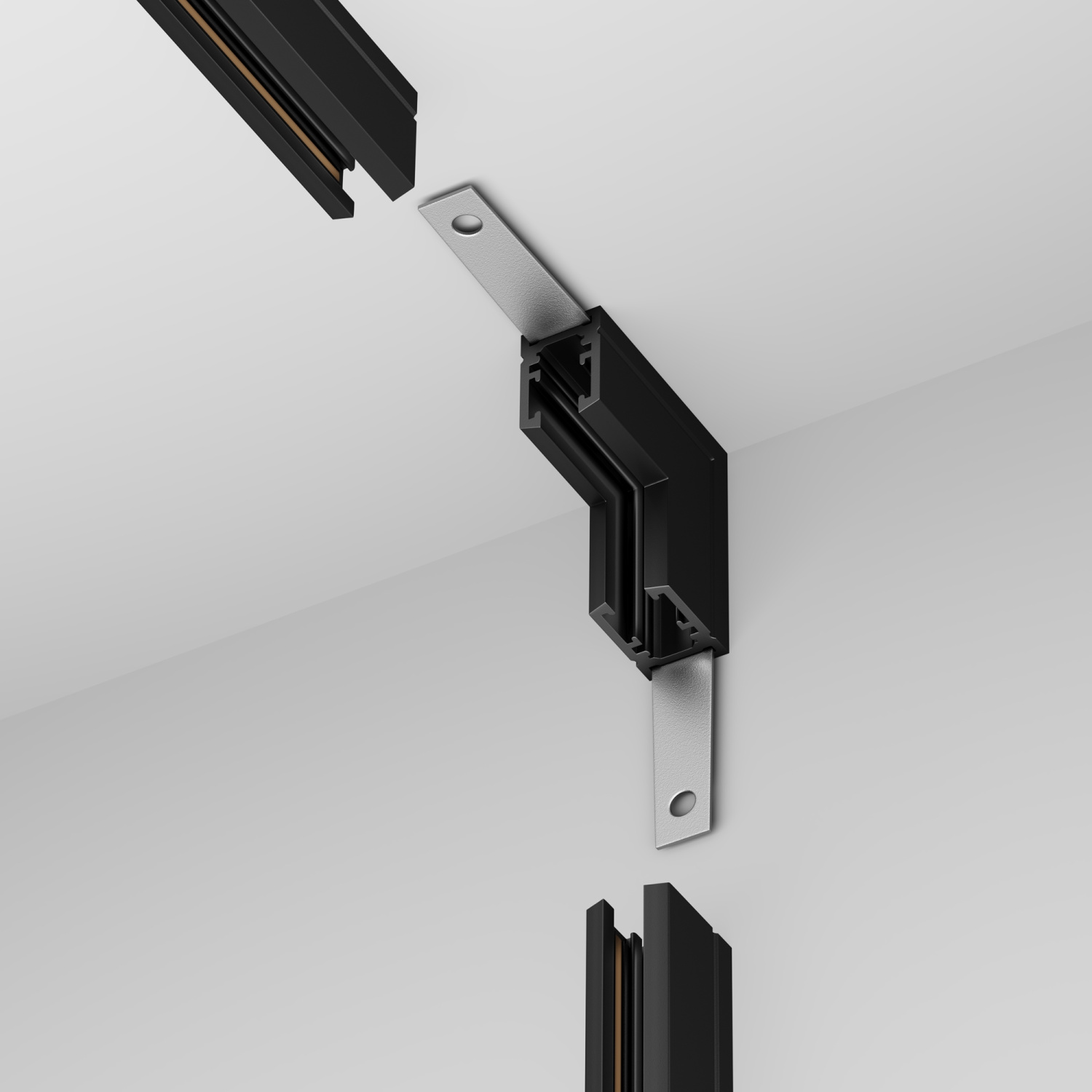 Maytoni Technical Коннектор угловой внутренний, накладной Levity TRA184ICL-11B