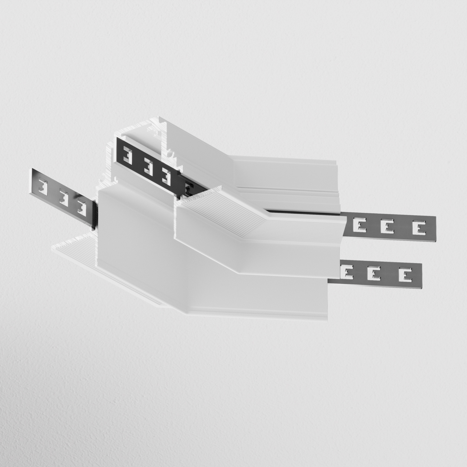 Maytoni Technical Угол-соединитель 135° Gravity встраиваемый белый TRA010CLO-42W