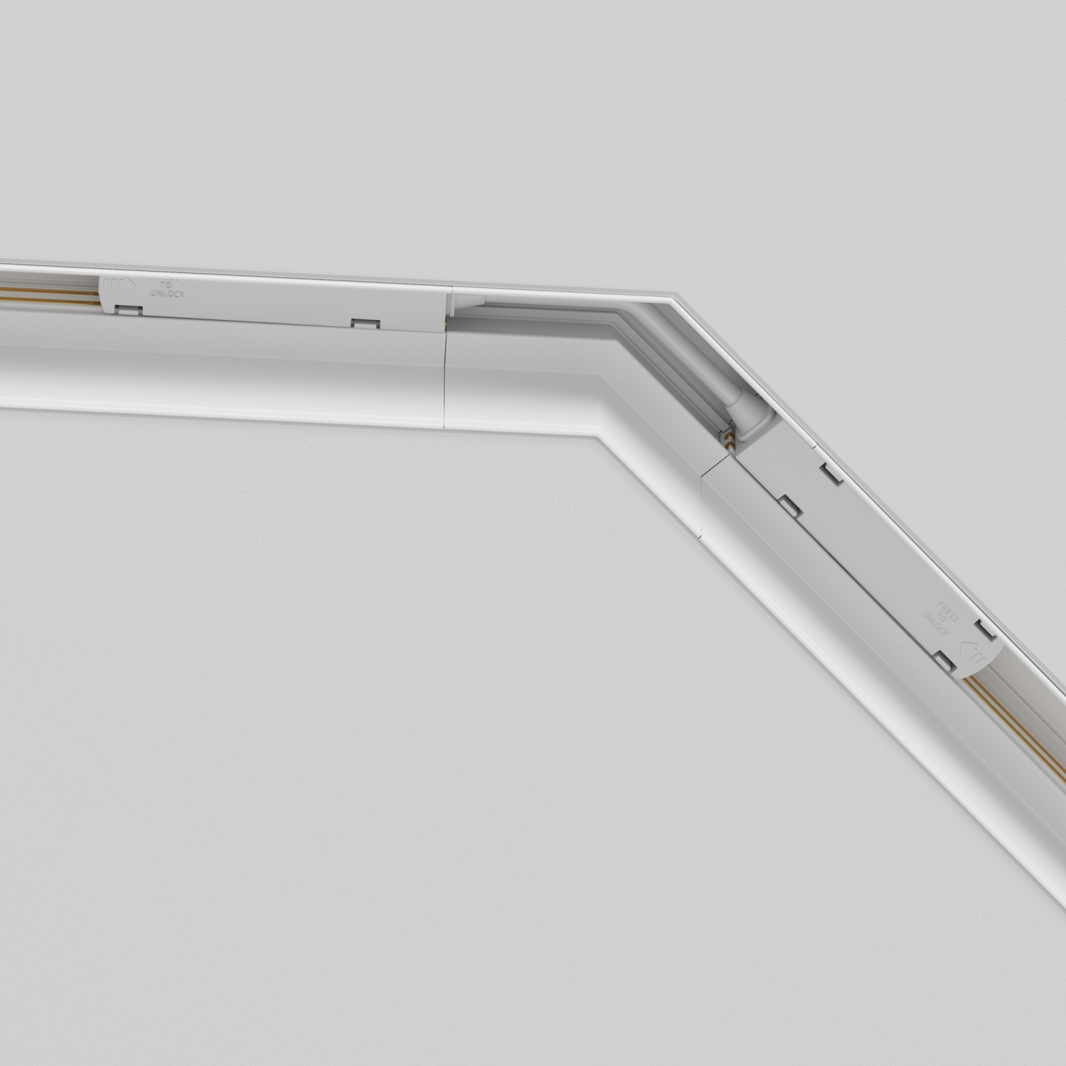 Maytoni Technical Угол-соединитель 135° Gravity встраиваемый белый TRA010CLO-42W