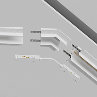 Maytoni Technical Угол-соединитель 135° Gravity встраиваемый белый TRA010CLO-42W