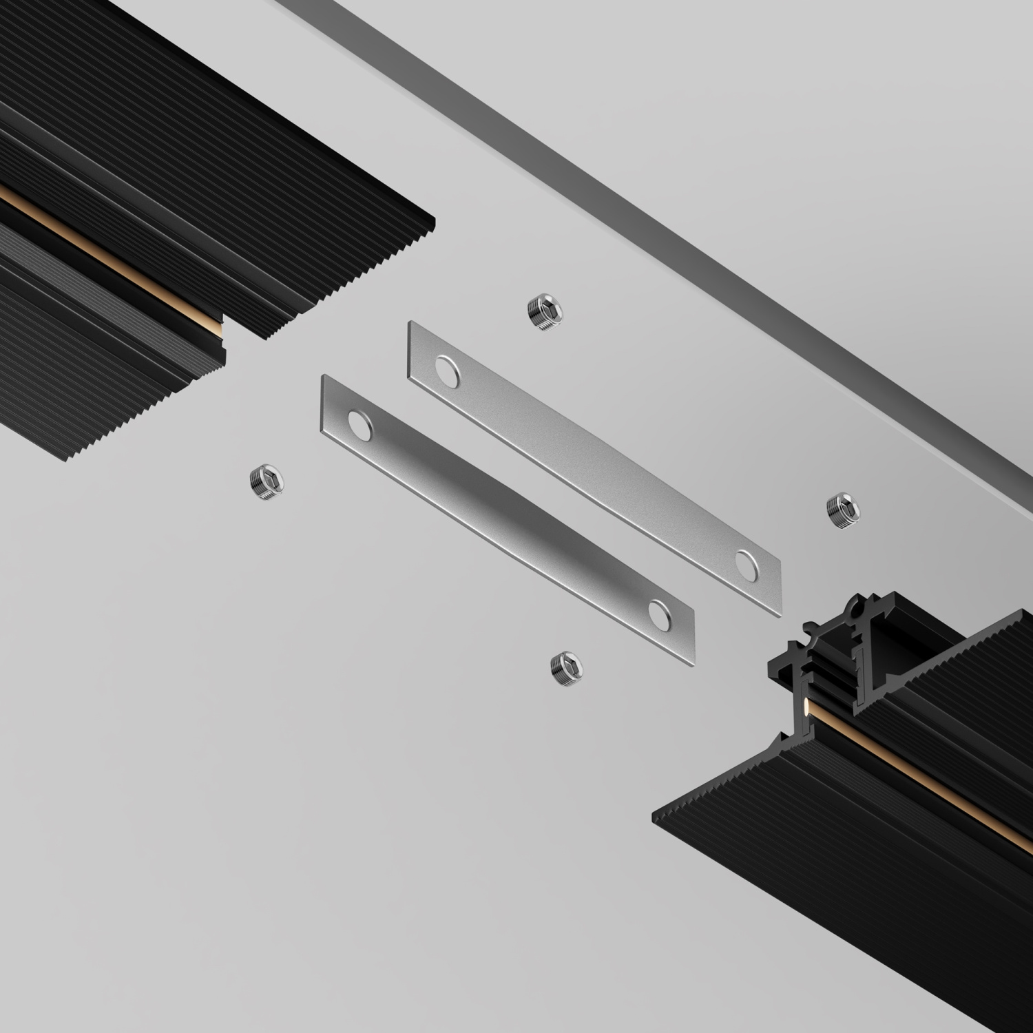 Maytoni Technical Коннектор прямой для шинопровода Levity, 2шт TRA184C-12S